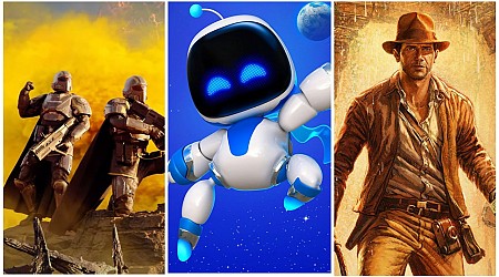 DICE Awards 2025 Nominations Revealed With Astro Bot, Helldivers 2, and Indiana Jones in the Lead