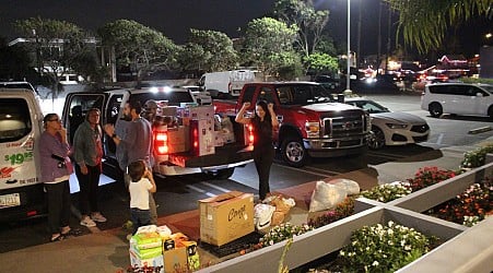 A small seafood restaurant turns into a national donation hub for LA fire victims