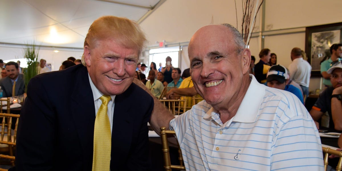 Rudy Giuliani has claimed that Donald Trump could owe him 'unpaid legal fees' in a new filing