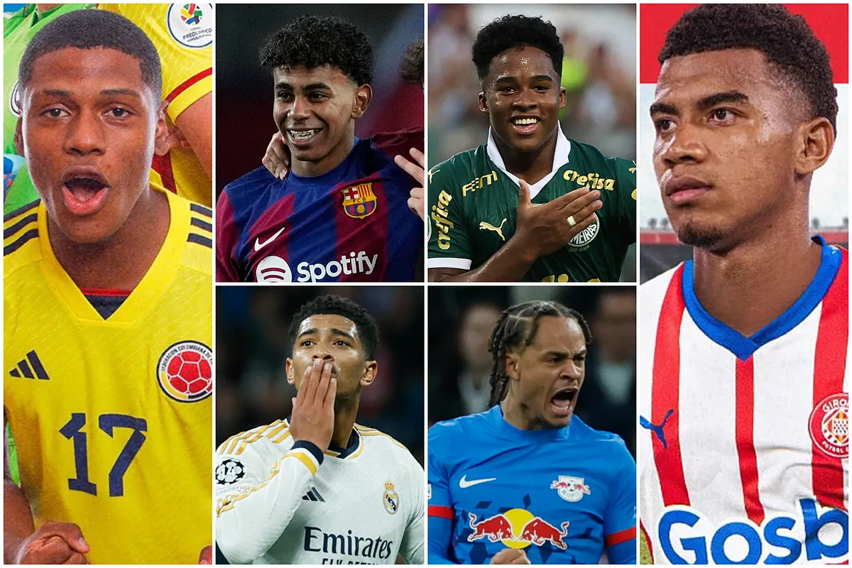¿Estarán con la Selección Colombia? Dos jóvenes entre los 'cracks' Sub-21 más prometedores del mundo