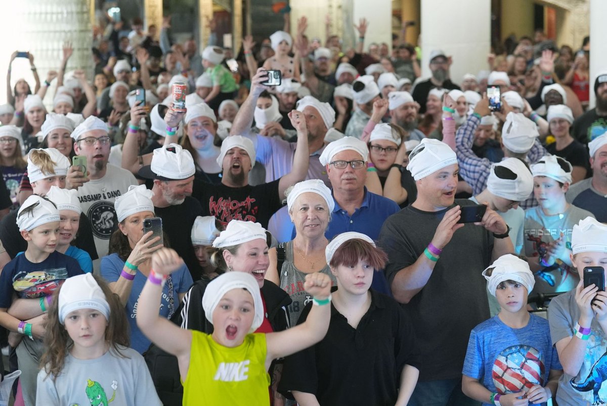 Missouri museum takes world record for wearing underwear as hats