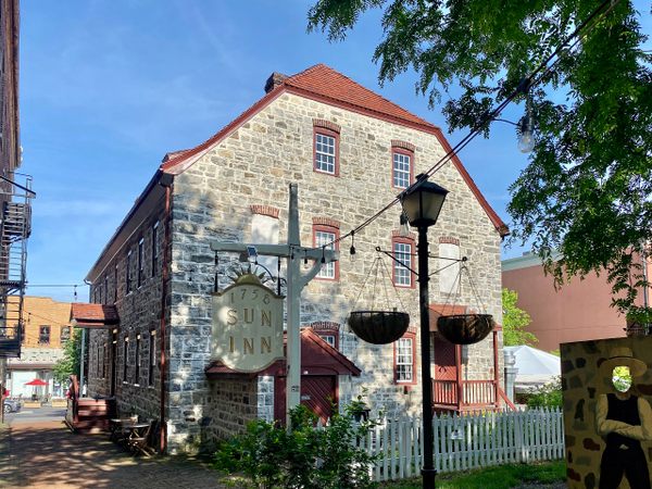 1758 Sun Inn in Bethlehem, Pennsylvania