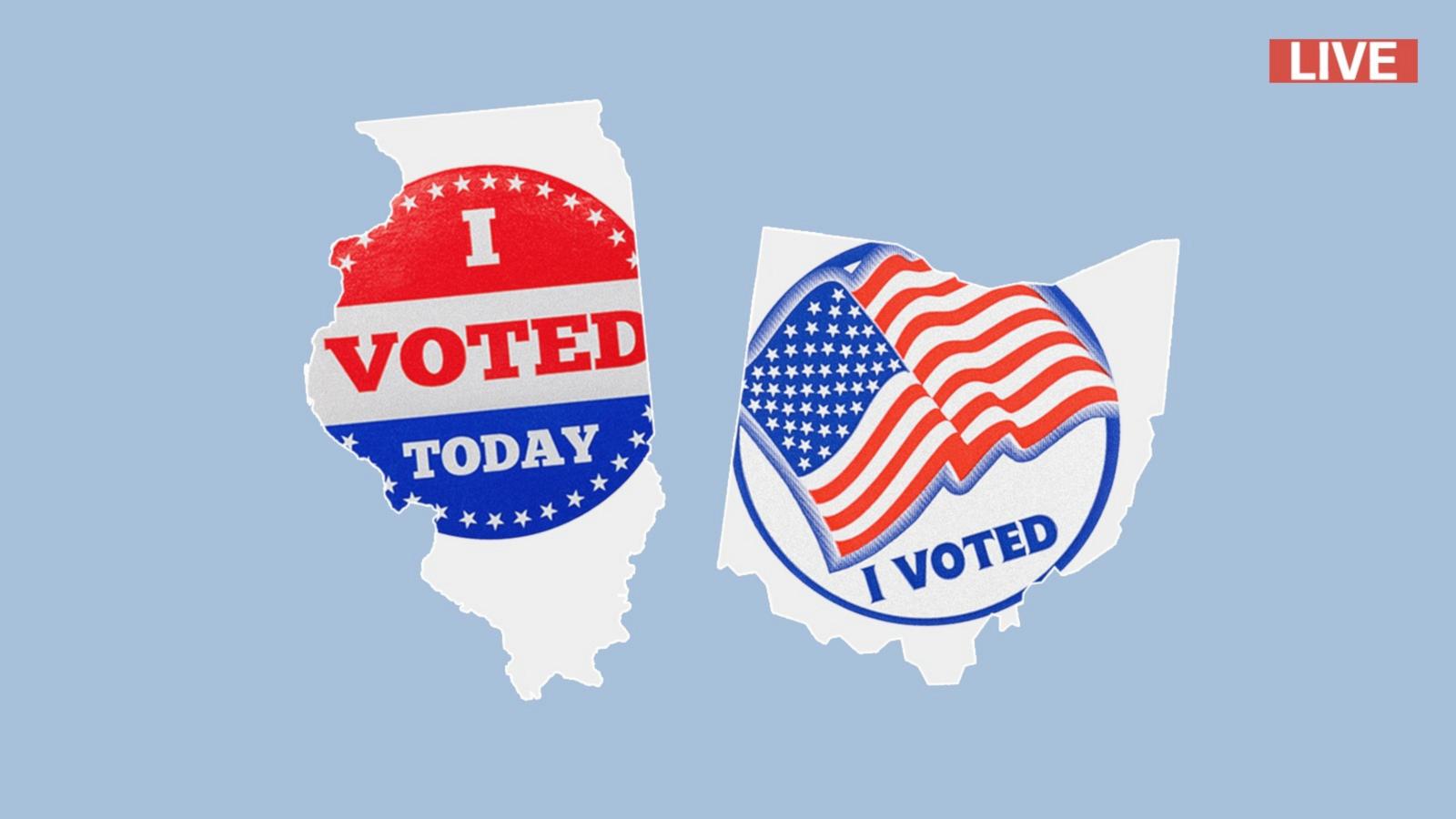 Illinois and Ohio primaries 2024: Live results and analysis
