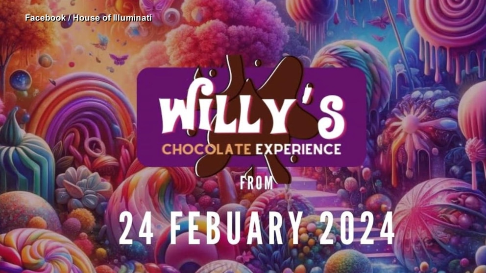 WATCH: Immersive ‘Wonka’ experience for kids shut down after complaints