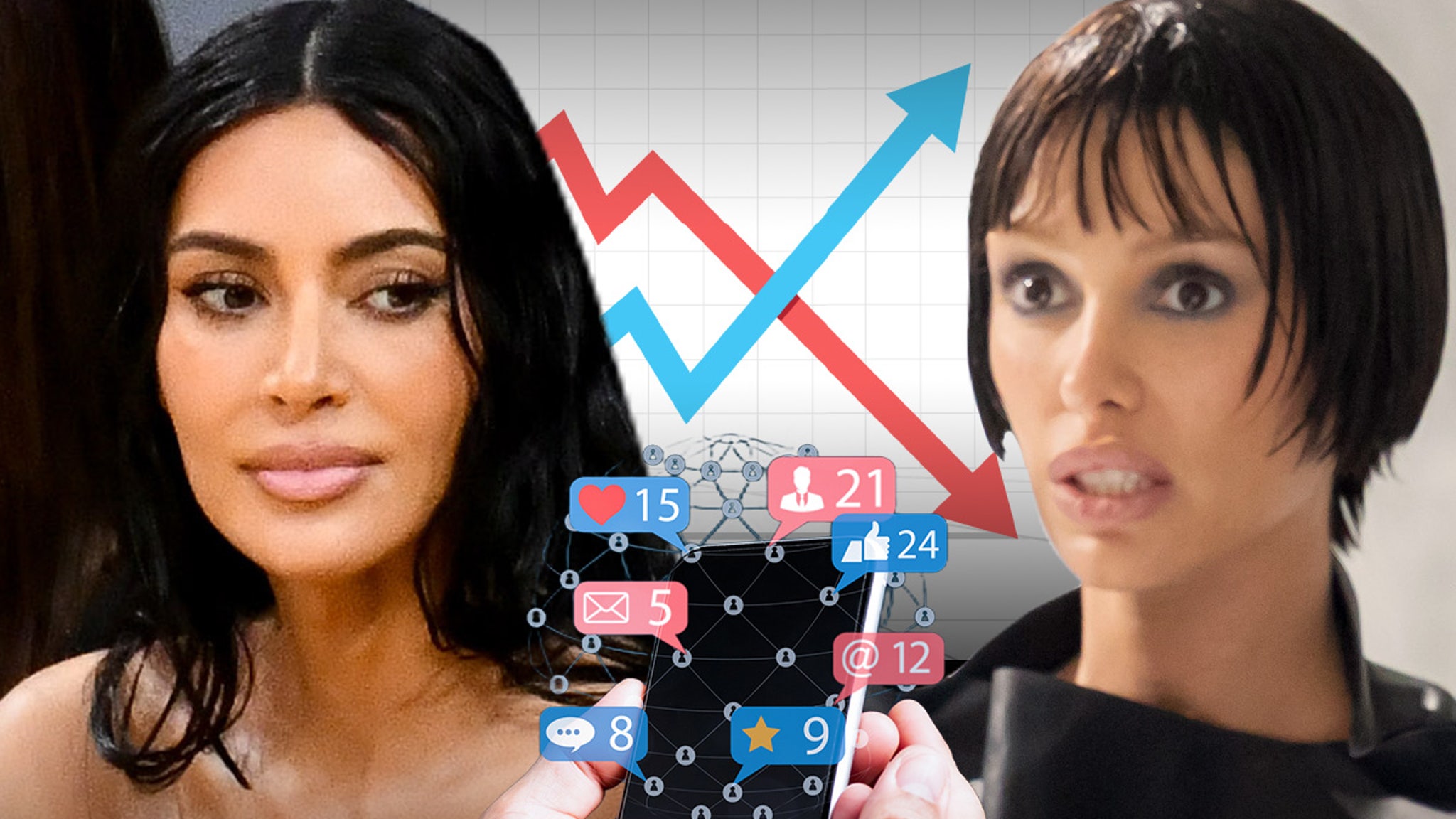 Kim Kardashian More Popular Than Bianca Censori Search-Wise Despite Hype