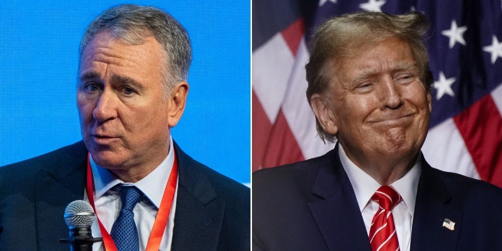 Trump will win the 2024 election if it's held now, says GOP mega-donor Ken Griffin