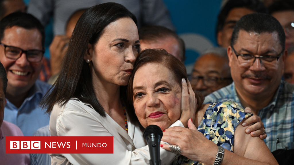 María Corina Machado cede a Corina Yoris la candidatura de la oposición para las elecciones presidenciales de julio en Venezuela