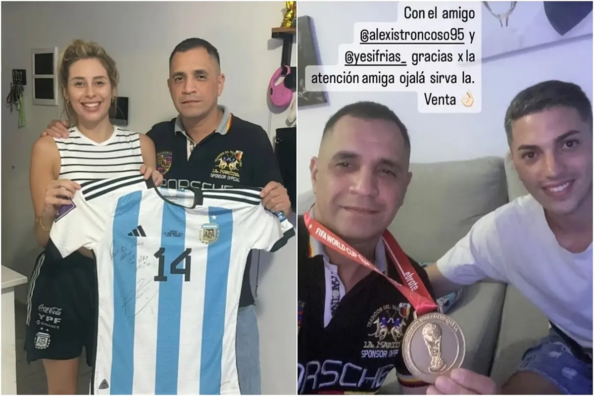 La venganza de la exmujer de Palacios: vende su medalla de campeón del mundo con Argentina
