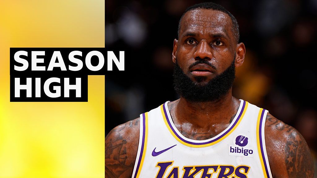 James and Davis lead LA Lakers in season-high score of 150