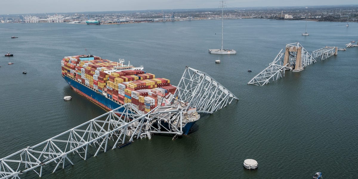 The Baltimore bridge cargo ship asked nearby tugboats for help just before it crashed. It was too late.