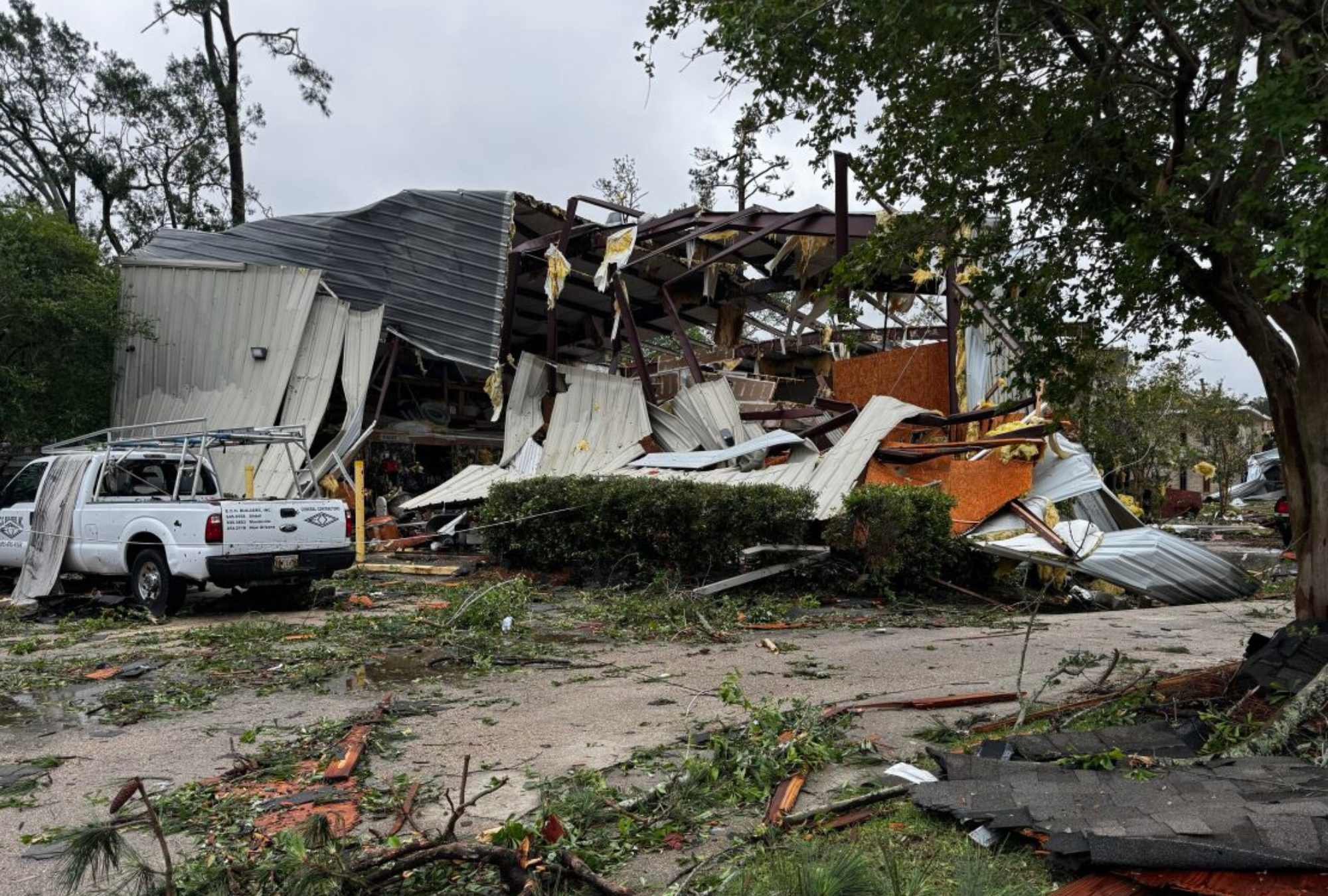Videos Capture Tornado Destruction in Louisiana
