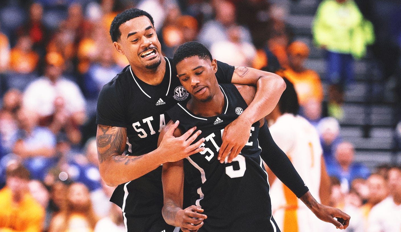 Mississippi State stuns No. 5 Tennessee in SEC quarterfinals, 73-56