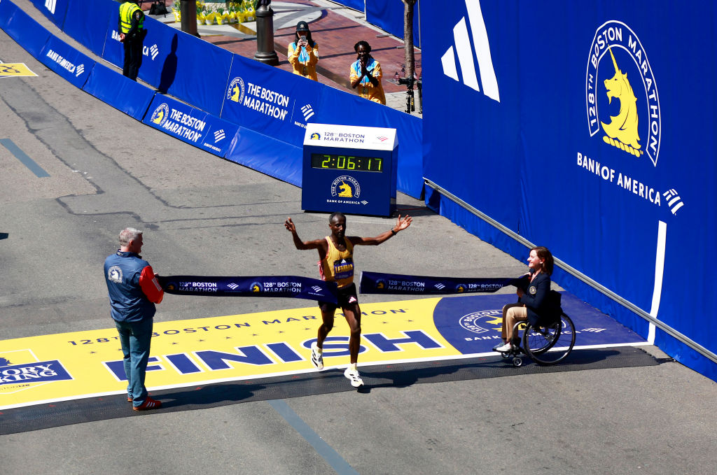 Ethiopia’s Sisay Lemma Wins Boston Marathon in Runaway