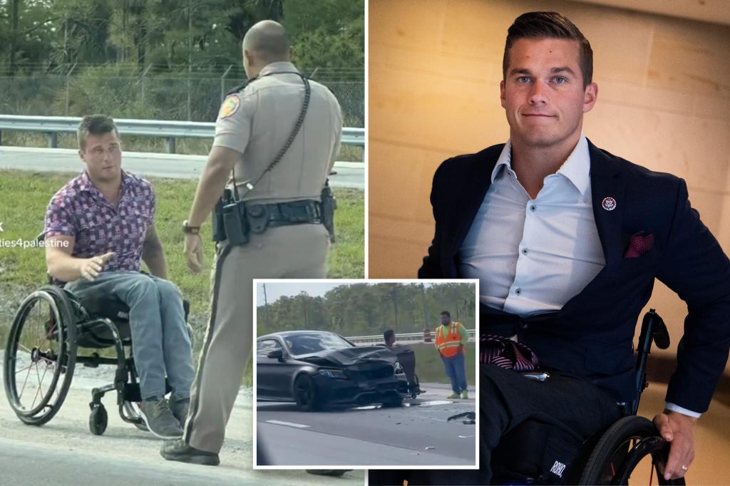 Rep Madison Cawthorn accused of rear-ending Florida Highway Patrol officer