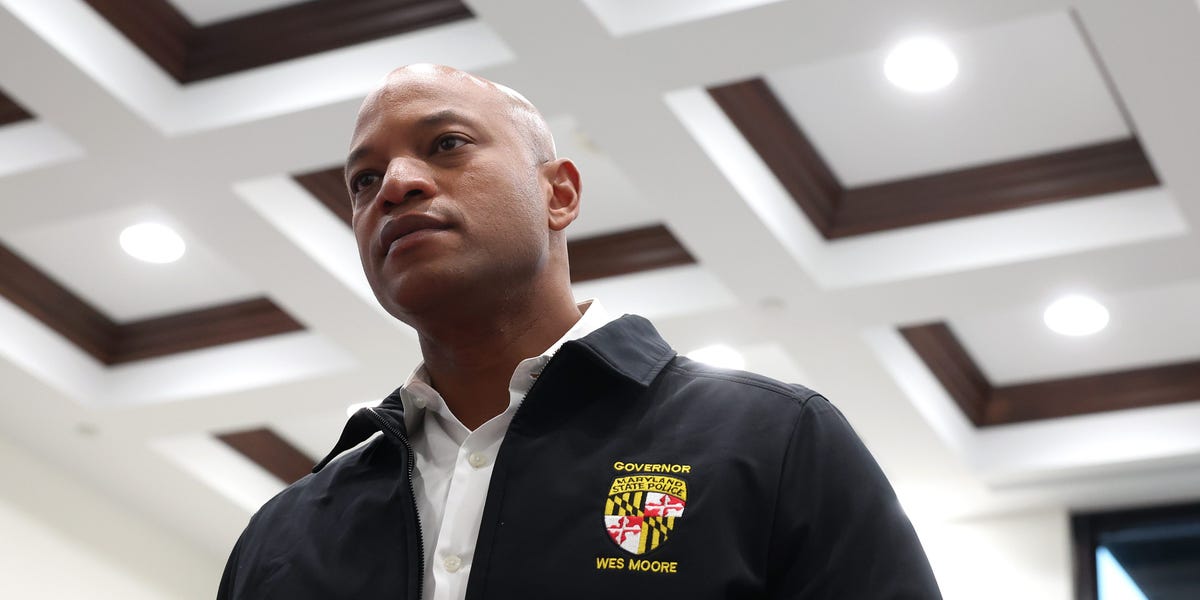 Maryland Gov. Wes Moore says he 'immediately' leaned into his military training after the Key Bridge collapse: 'The only certainty is uncertainty'