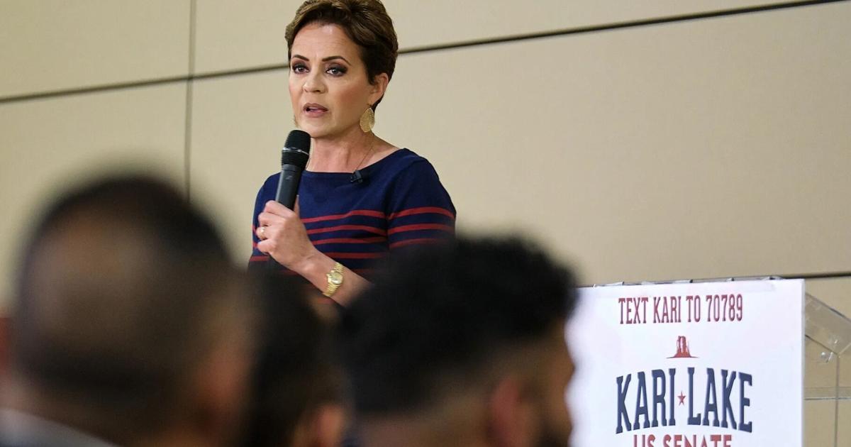 Kari Lake flips on abortion ban but at Tucson event says she wants to ‘save as many babies as possible’