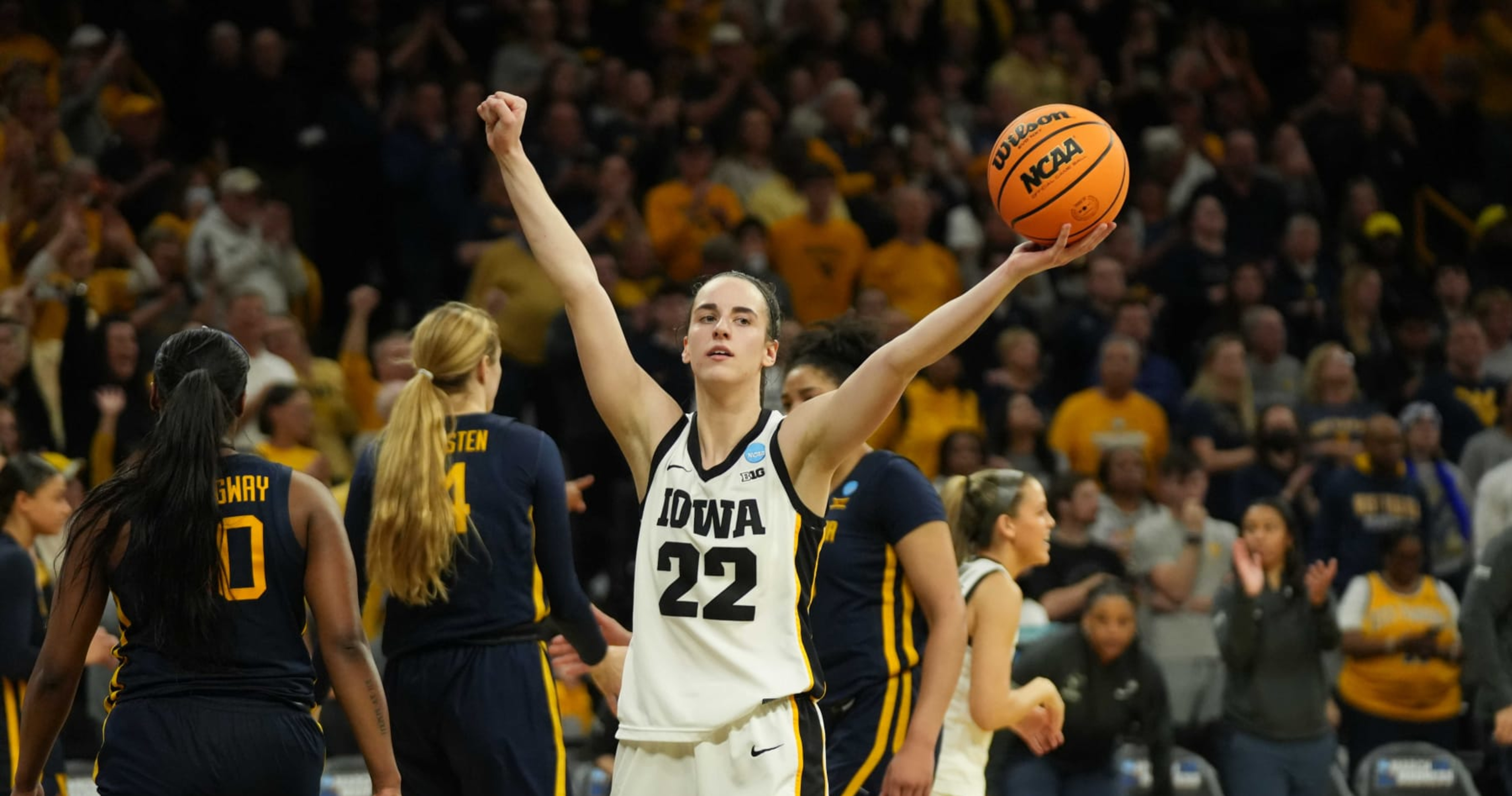 Caitlin Clark, Iowa's NCAA Tournament Win Over WVU Averages Record 4.9M Viewers
