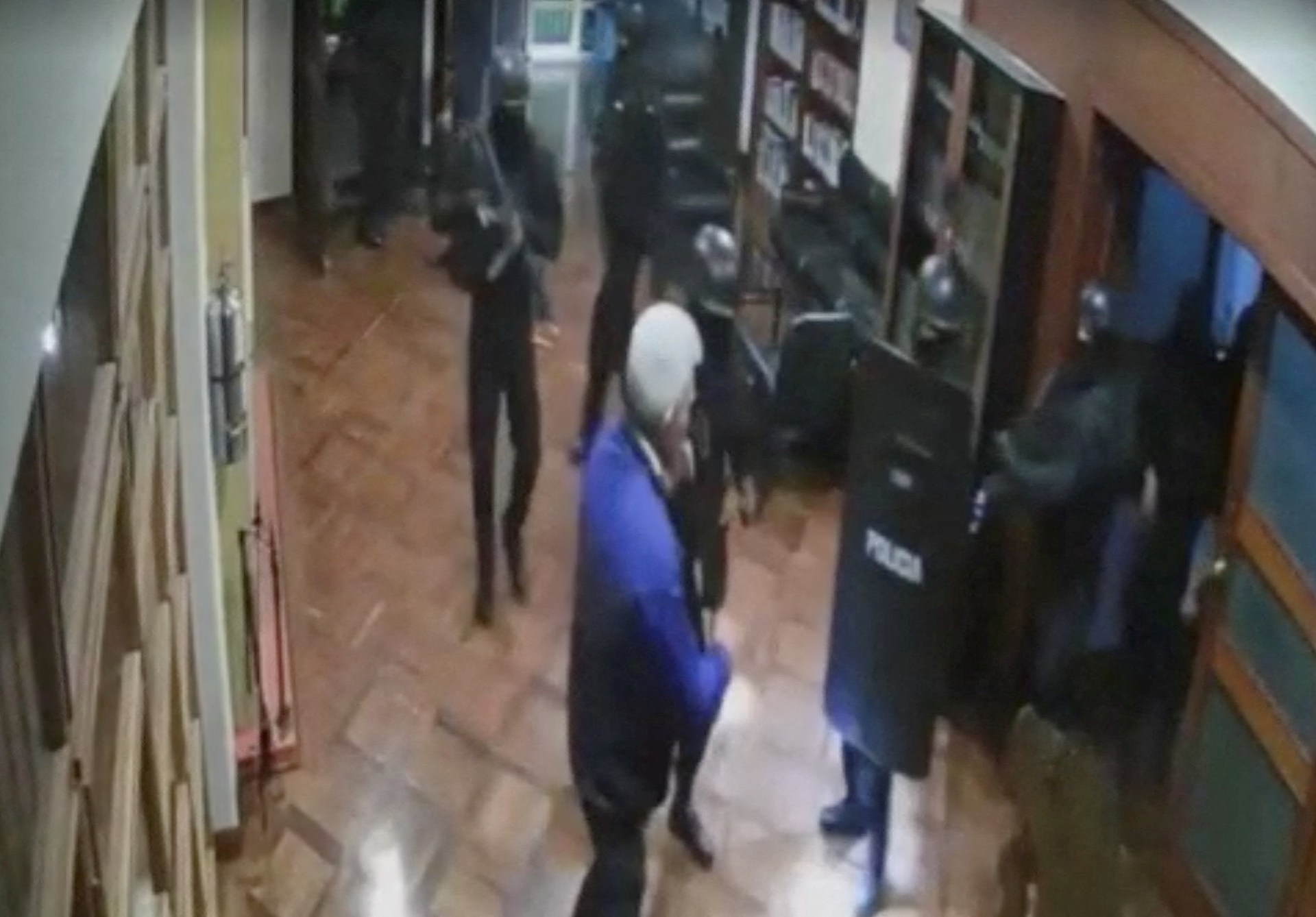 Mexico releases footage of Ecuador police storming its embassy