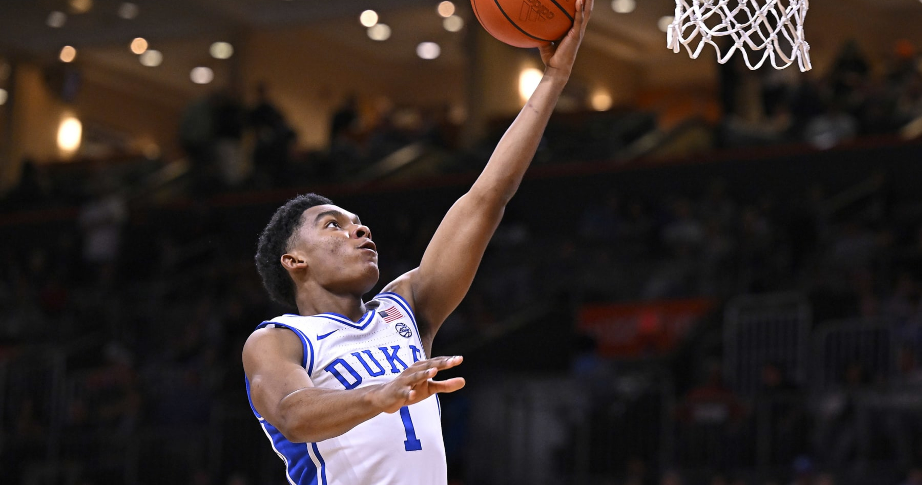 Duke's Caleb Foster to Miss 2024 NCAA Tournament With Ankle Injury