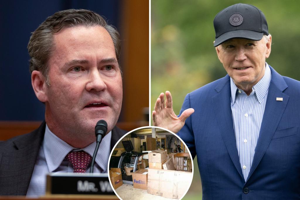 Republican congressman calls for ‘damage assessment’ after viewing classified docs Biden stashed in his basement