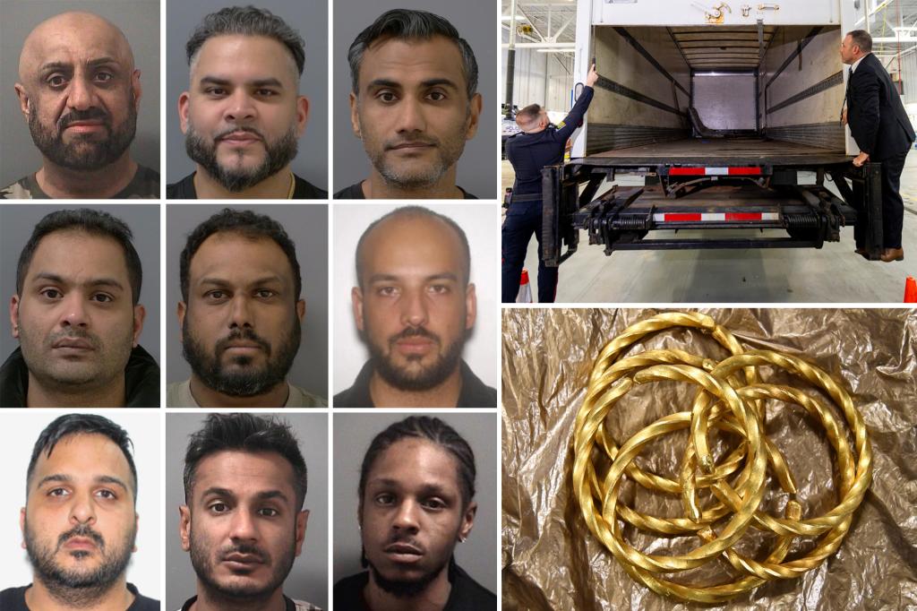 9 people, including 2 Air Canada employees, face charges in $14.5M gold heist from airport