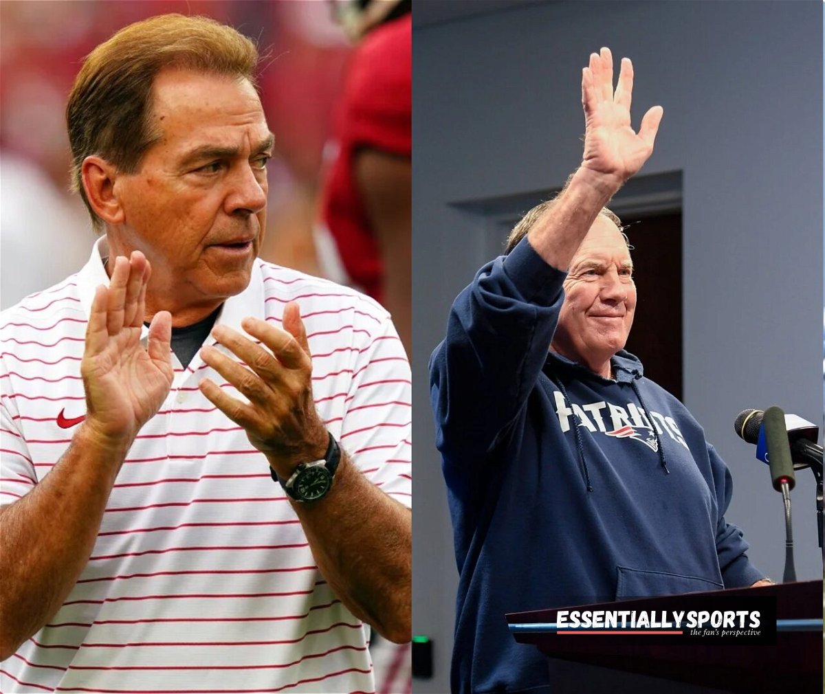 Ahead of Bill Belichick and Nick Saban’s Broadcasting Debut, Tennessee Fan Leaves the Former Alabama HC Speechless on Golf Outing