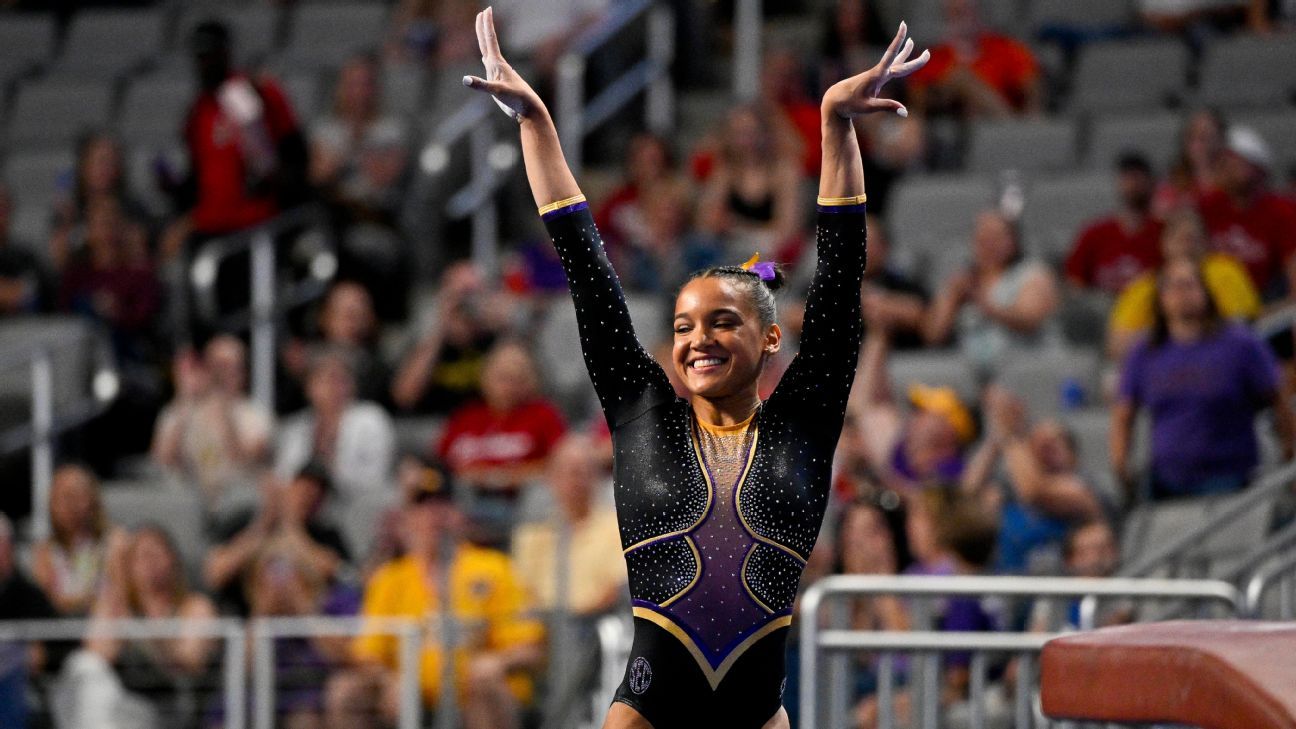 Utah, Florida deny Oklahoma's bid for NCAA gymnastics 3-peat