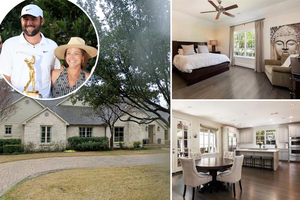 Inside Scottie Scheffler's $2.1M Texas home
