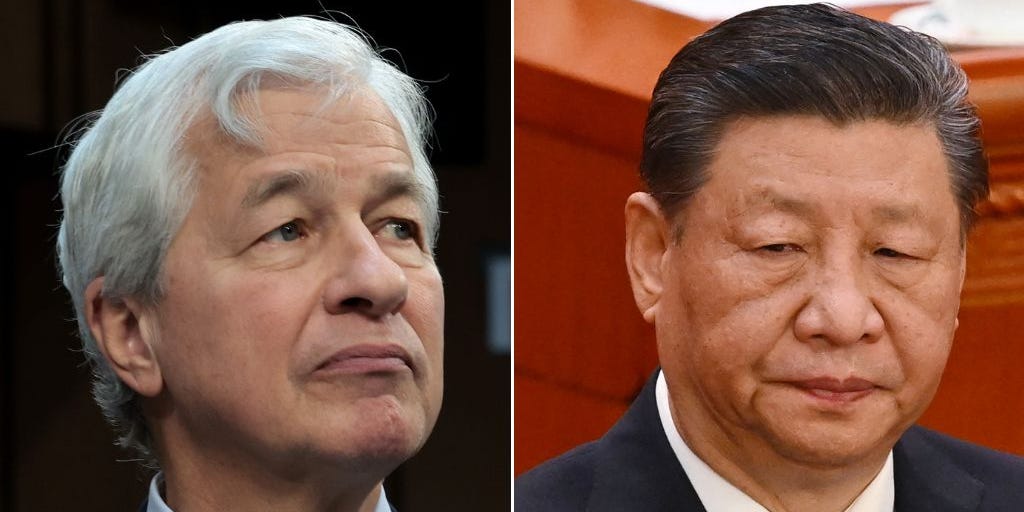 Jamie Dimon says the future of the world depends on whether the US can sort out its relationship with China