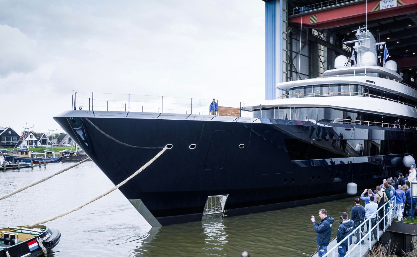 Feadship’s First Full Hybrid Electric Project 1012 Takes To The Sea