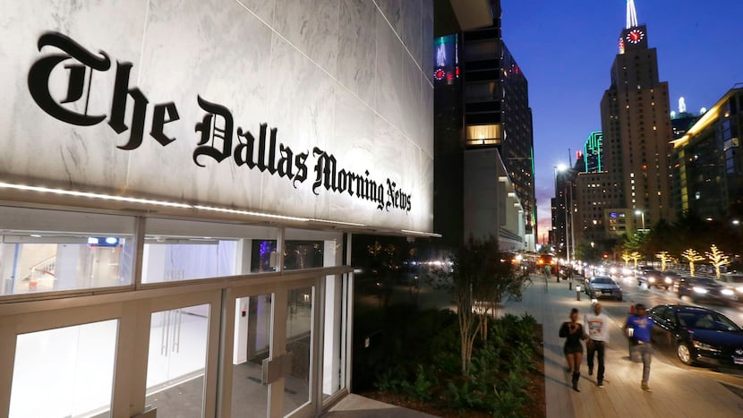 The Dallas Morning News named newsroom of the year in Texas journalism awards