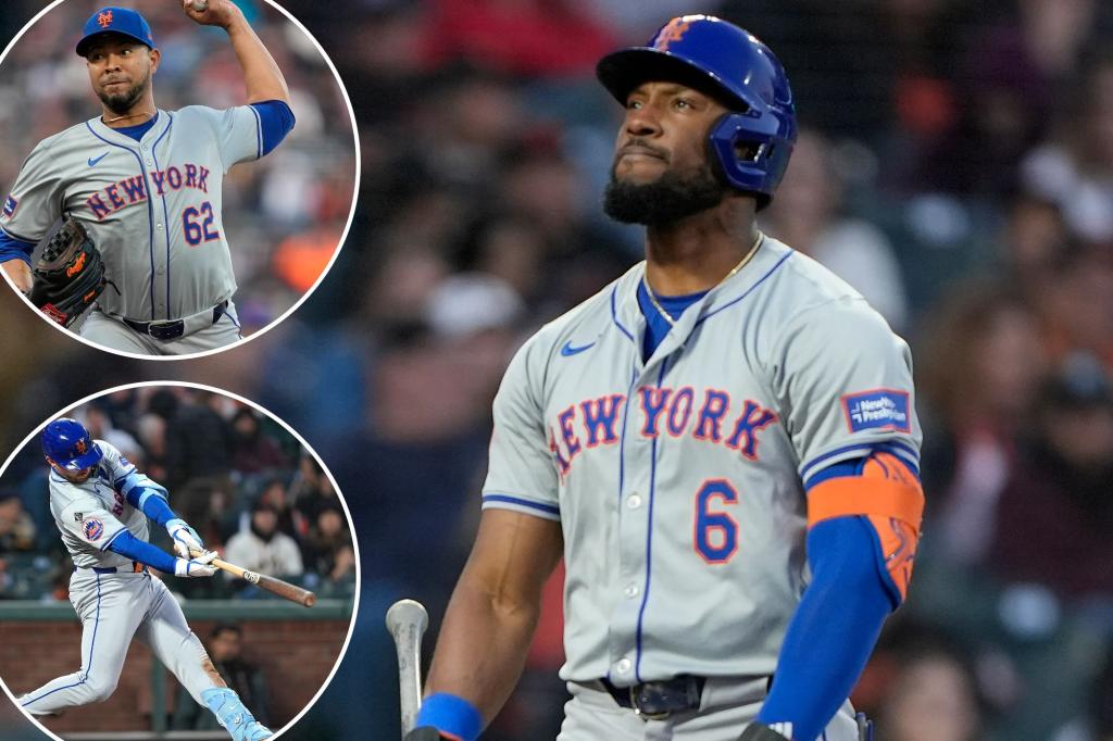 Mets bats stay ice-cold vs. Giants for first losing streak since 0-5 start