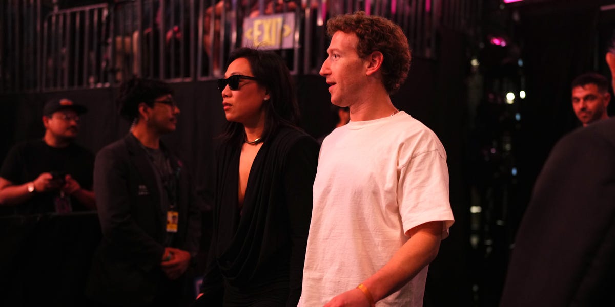 Watch out Jeff Bezos and Lauren Sánchez — Mark Zuckerberg and Priscilla Chan are trying out mob chic, too