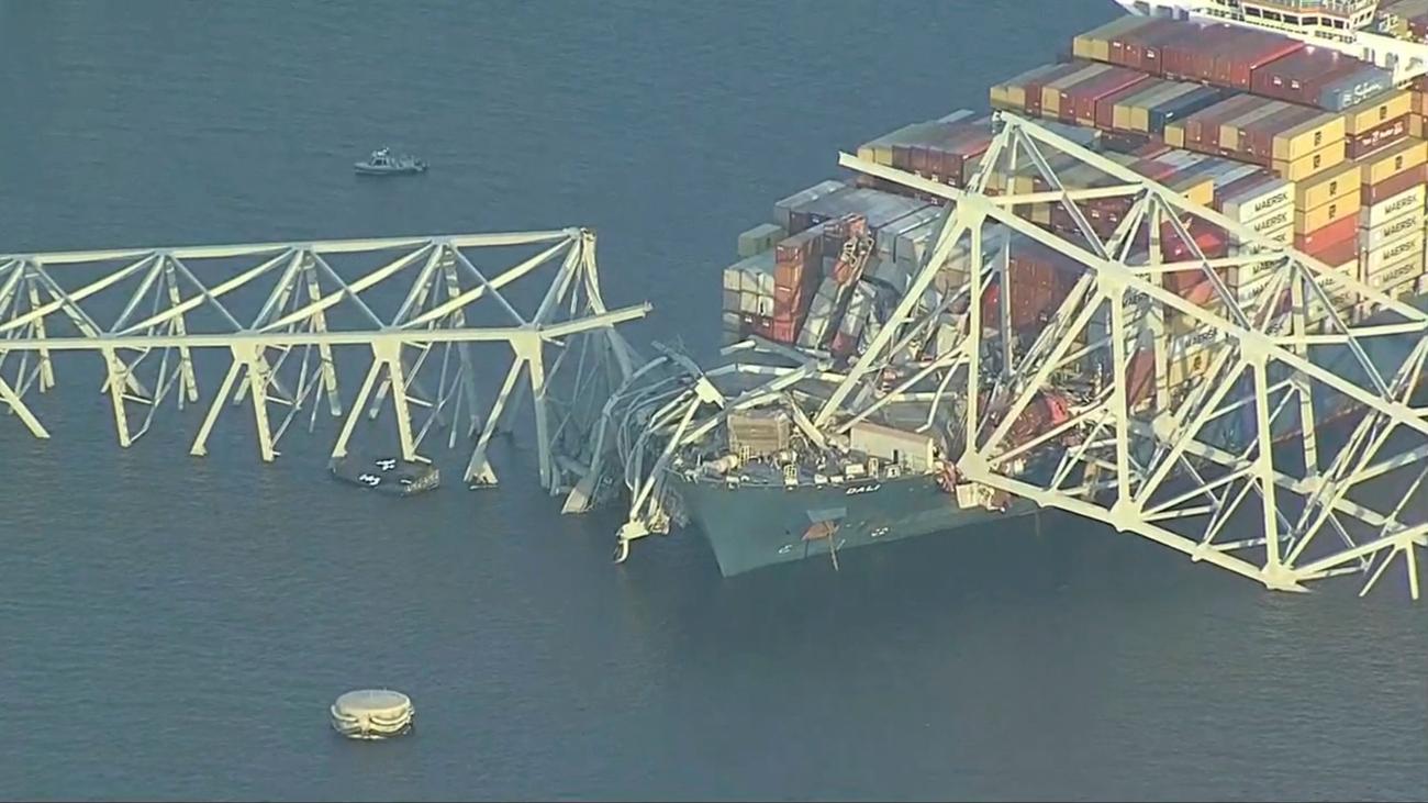 Schifffahrt: Brücke in Baltimore nach Schiffskollision eingestürzt