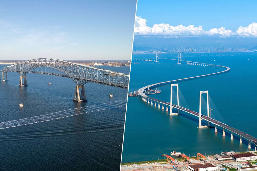 Reconstruir el puente de Baltimore llevará una década. China ha construido uno diez veces más largo en siete años
