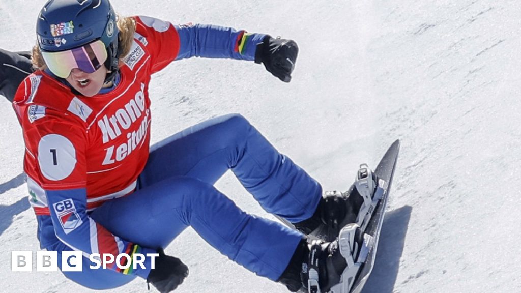 Bankes wins gold to keep snowboard cross hopes alive