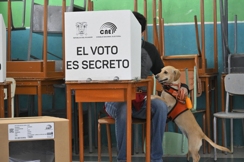 Resultados parciales del referendo y consulta popular en Ecuador