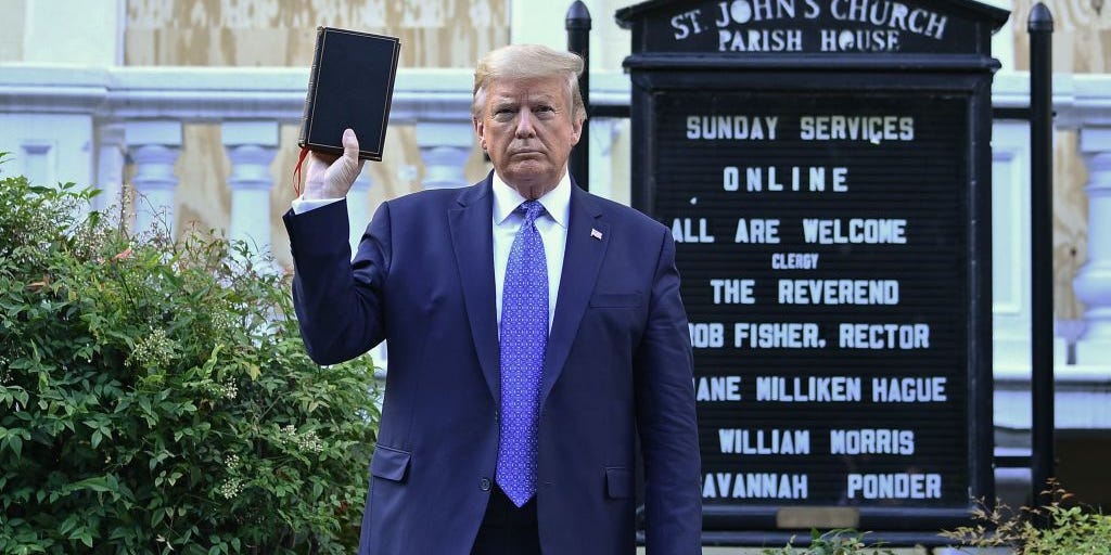 Trump endorses a $60 bible one day after comparing himself to Jesus