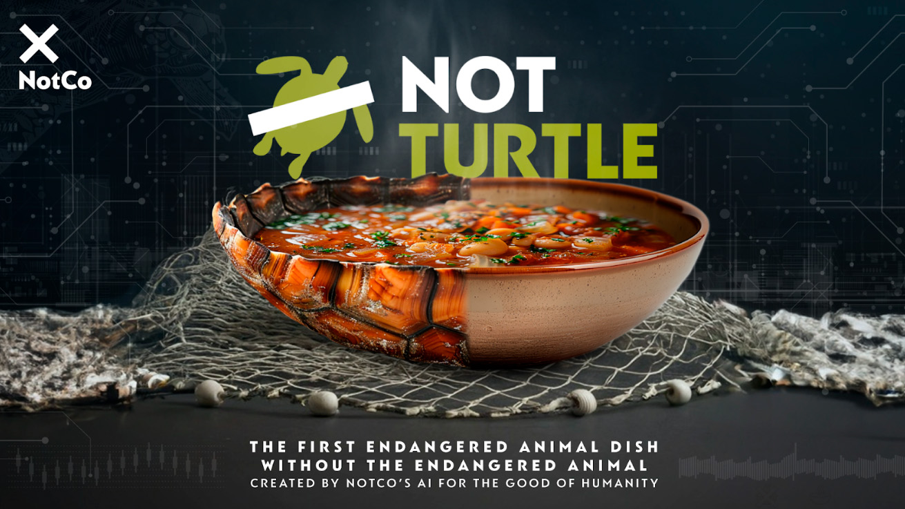 NotCo lança alternativa vegetal para “Sopa de Tartaruga” em nova campanha
