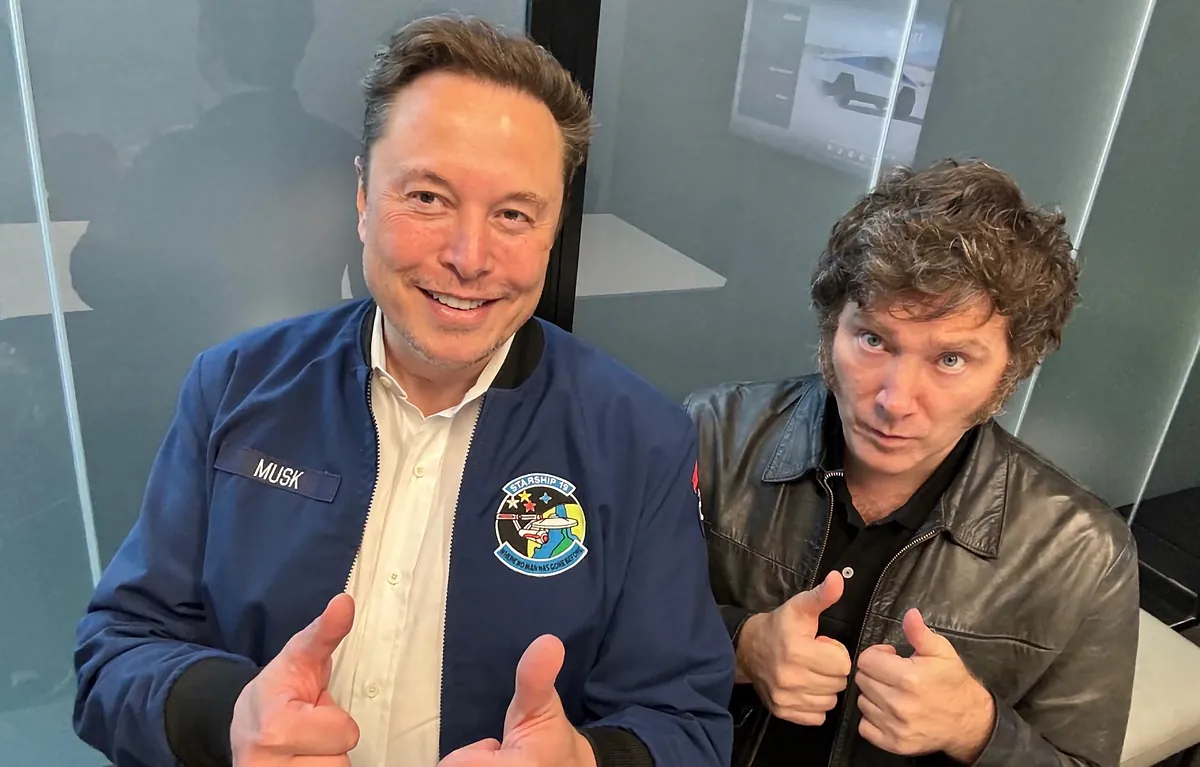 Elon Musk y Javier Milei, la cumbre de dos exitosos excéntricos: "Gracias por todo lo que haces por el mundo"