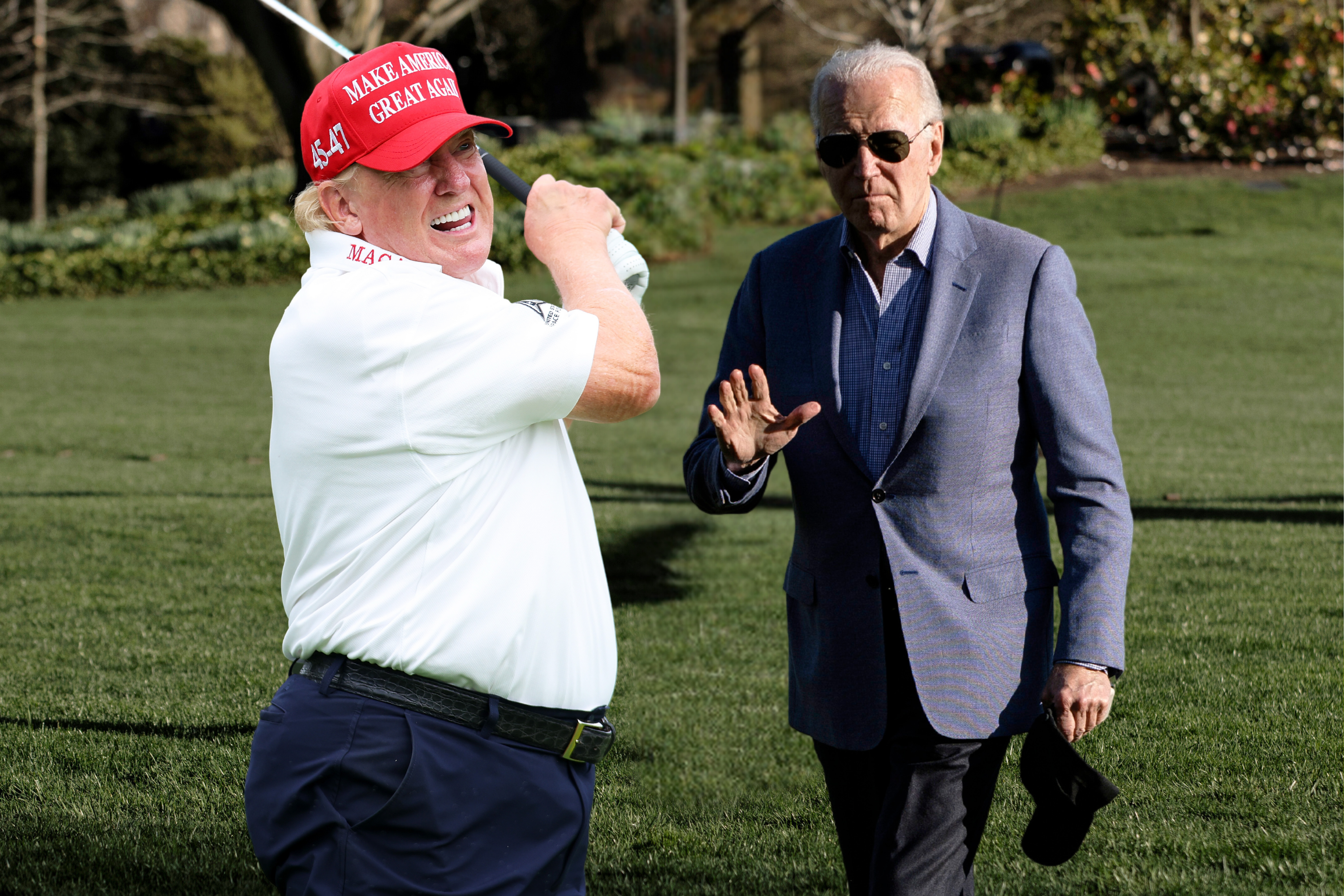 Joe Biden's Golf Skills Compared to Donald Trump's