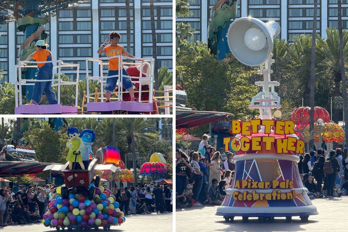 VIDEO: Better Together: A Pixar Pals Celebration! Parade at Disney California Adventure