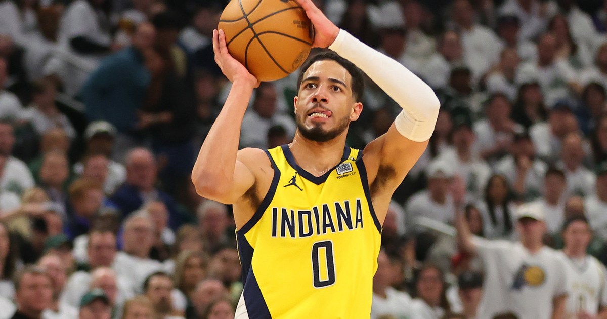 Pacers' star Tyrese Haliburton says rival fan directed racist slur at his brother during playoff game