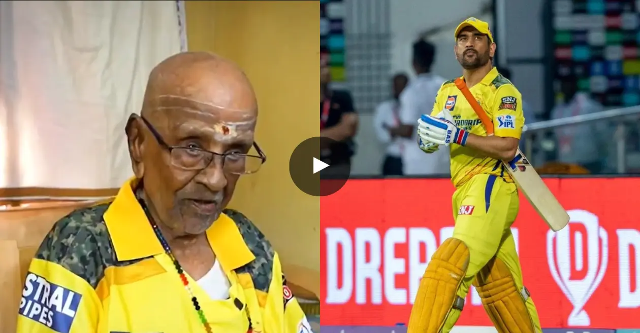 IPL 2024: 103-year-old CSK fan expresses dream to meet MS Dhoni; video goes viral