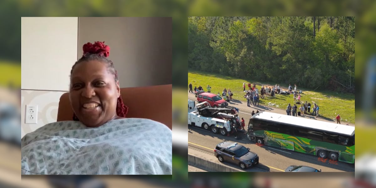 ‘I’ve been spared for a reason’: SC bus driver counts her blessings after being ejected in crash