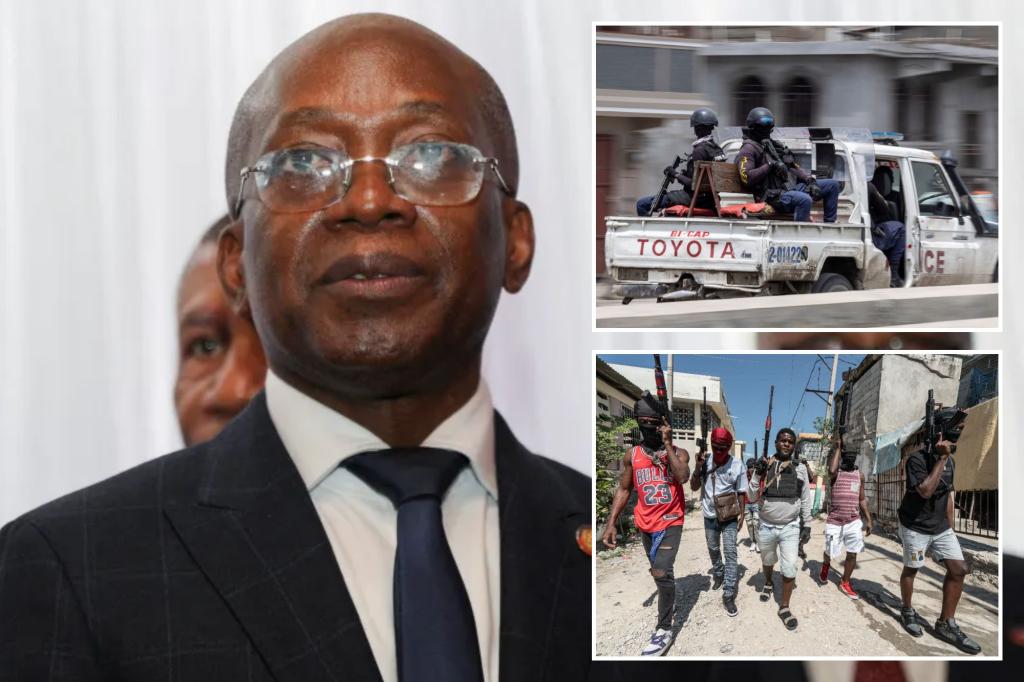 Haiti transitional government takes power as gangs hold capital 'hostage'