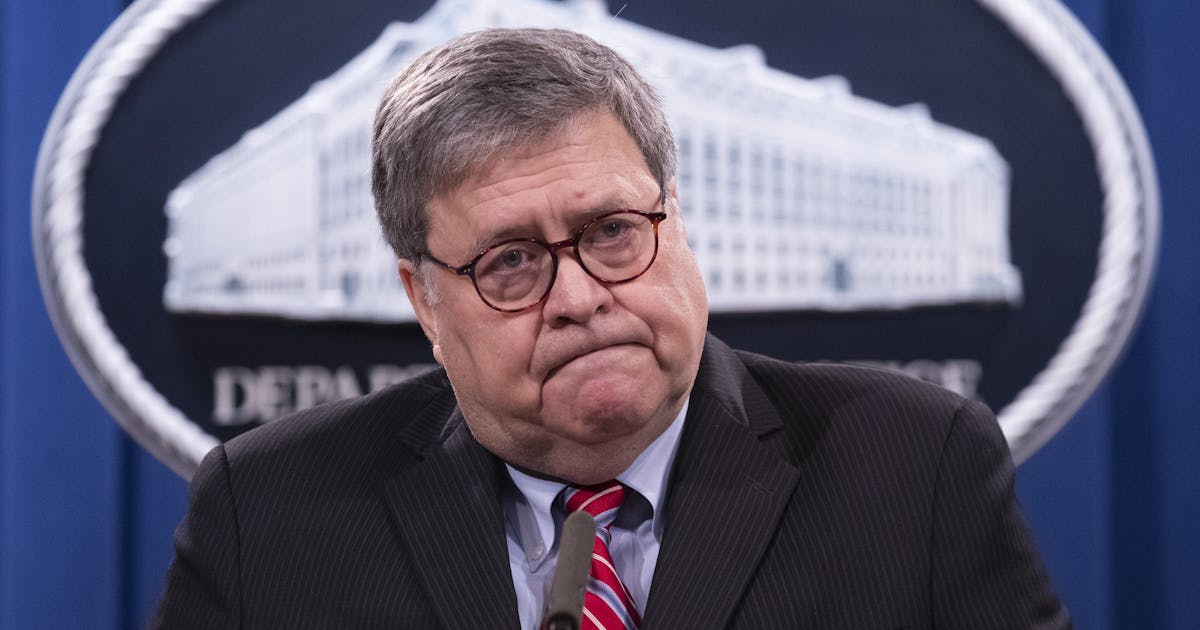 Bill Barr Might Be Wishing He Hadn’t Endorsed Trump After All