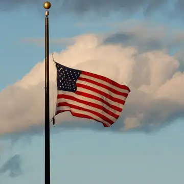 Why flags are at half-staff in six states today, this weekend