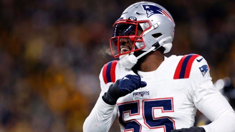 Joshua Uche explains why he re-signed with Patriots