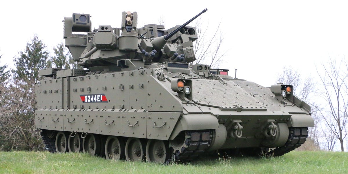 New photos show the US Army's latest version of the Bradley fighting vehicle that's proven itself in Ukraine